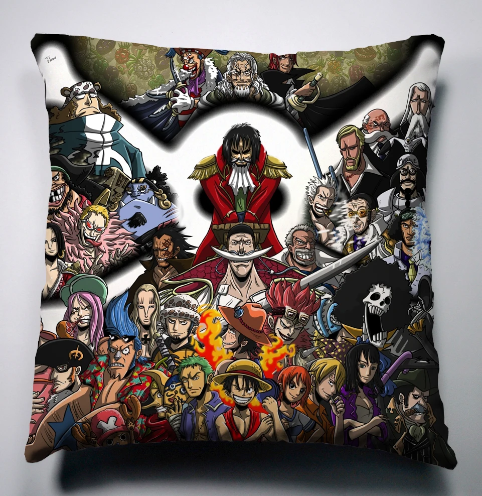 Аниме Манга One Piece 40x40 см чехол для подушки сиденья постельное белье 013|pillow case|one piece