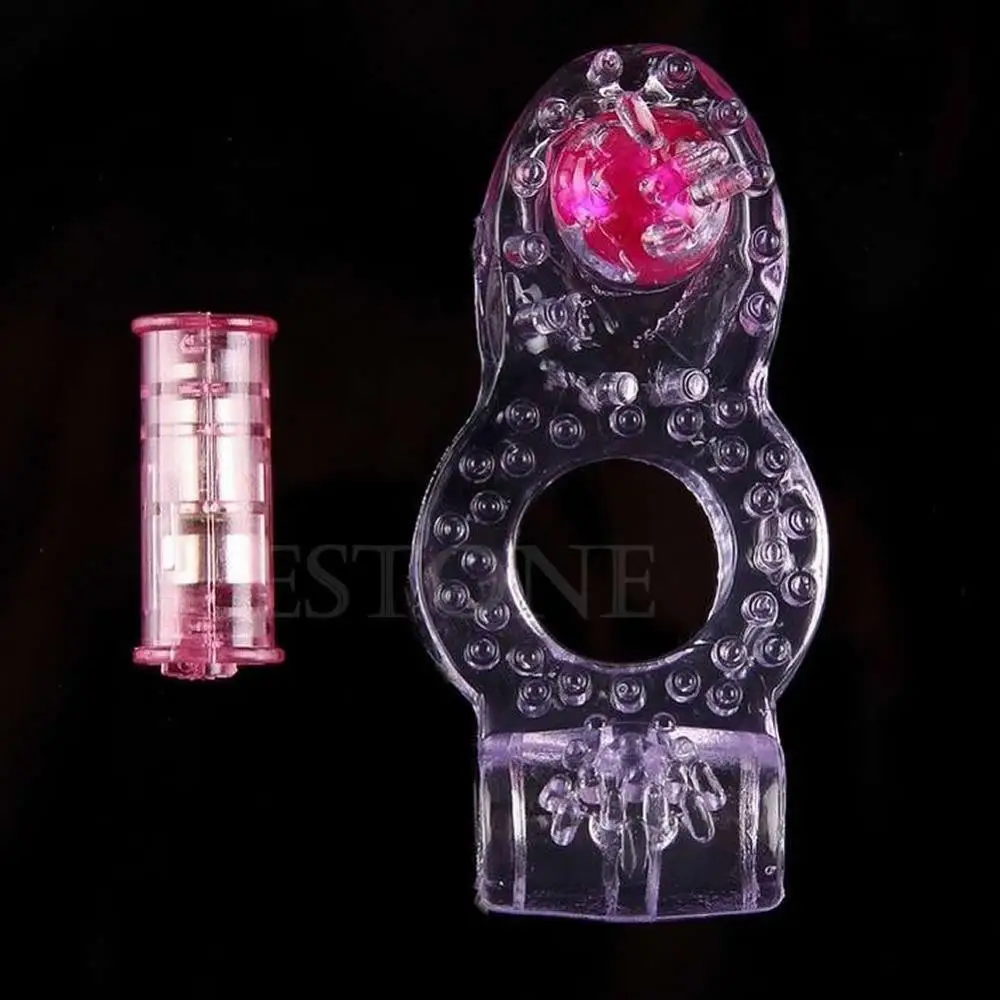 1 шт. клитор вибрационное кольцо на член растягивающиеся Кольца для пениса