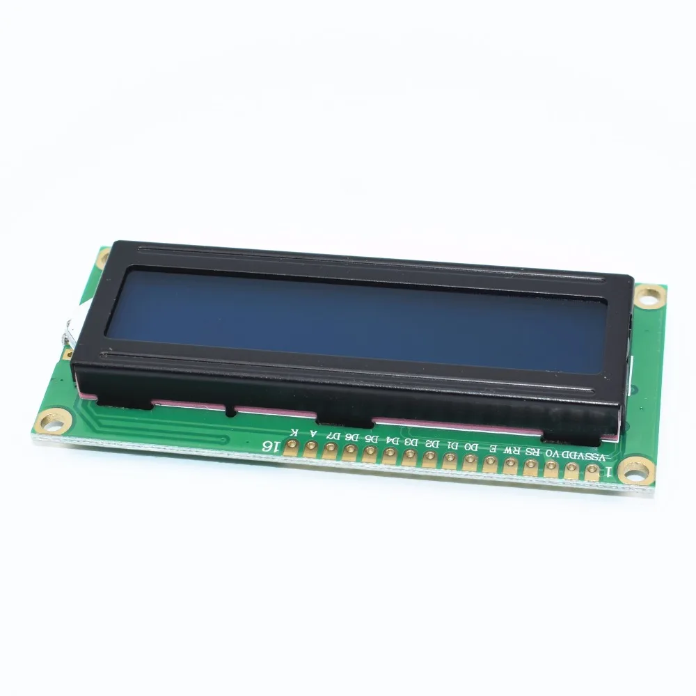 Модуль 1602 LCD 1 шт. зеленый экран 16x2 ЖК дисплей Module.1602 5V и белый код для arduino|lcd 1602|lcd