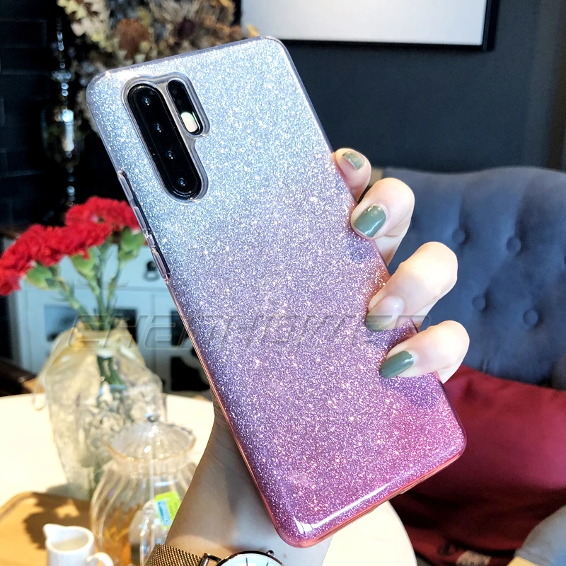 Стильный блестящий Мягкий чехол из ТПУ для Huawei P30 Pro Y6 Y7 2019 P Smart Honor 8A 8C 8X Nova 4 10 Lite