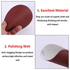 30 шт.компл. 5 дюймов 125 мм круглые песочные листы 80100120180240320 крюк и петля шлифовальный диск для шлифовального станка