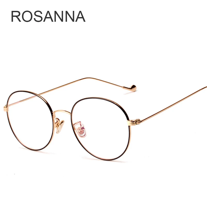 ROSANNA 2019 круглые прозрачные очки nerd женская брендовая оправа для очков мужские по