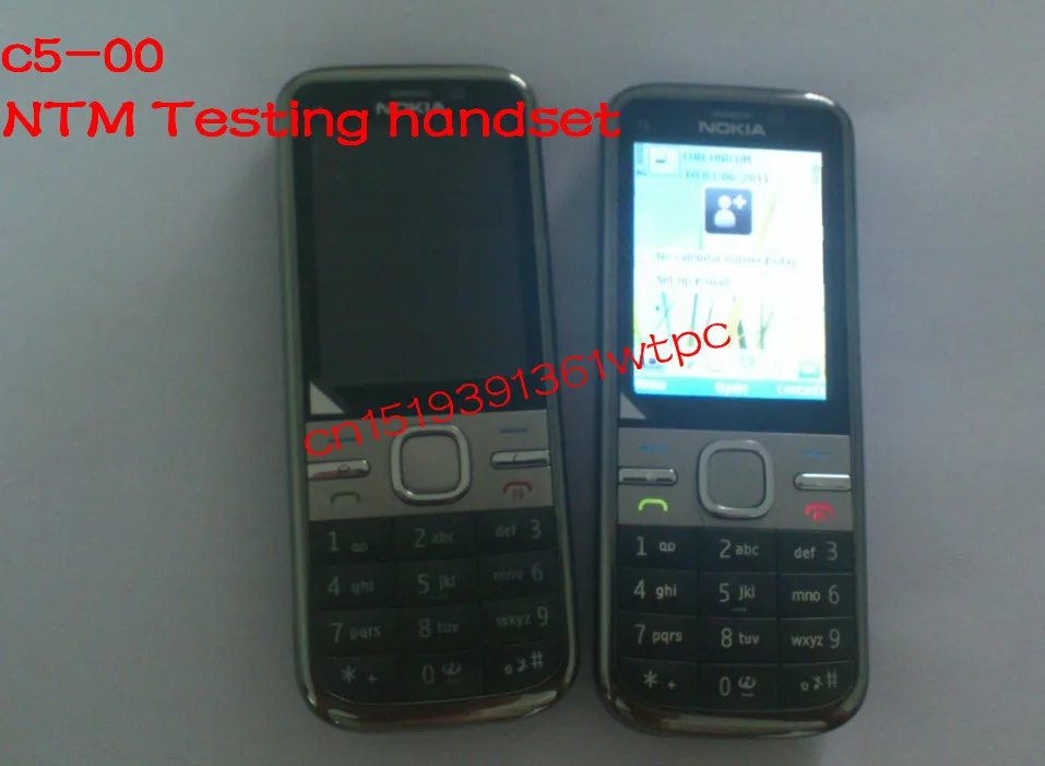 Бесплатная доставка dhl + C5-00 NTM &amp nemo handy Поддержка UMTS GSM тестов | Мобильные телефоны