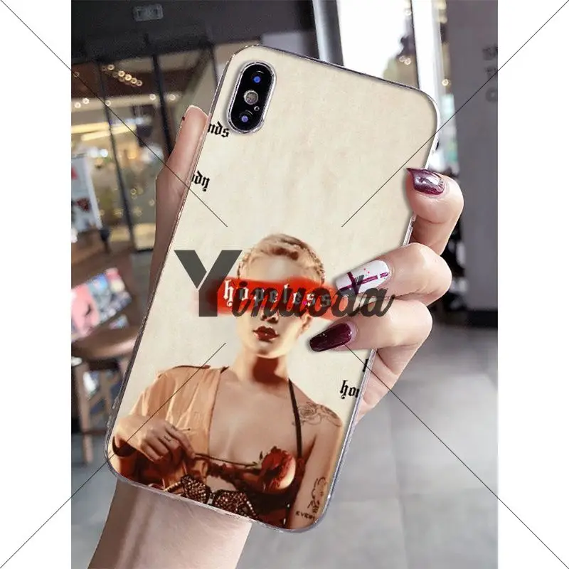 Halsey Hopeless Fountain Kingdom TPU Прозрачный чехол для телефона iPhone X XS MAX 6 6s 7 7plus 8 8Plus 5 5S SE XR |
