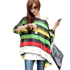 новое поступление 2016 4Xl 5XL 6XL Большие размеры женская одежда повседневная женская рубашка блуза с винтажным принтом шифоновые топы Chemise Femme