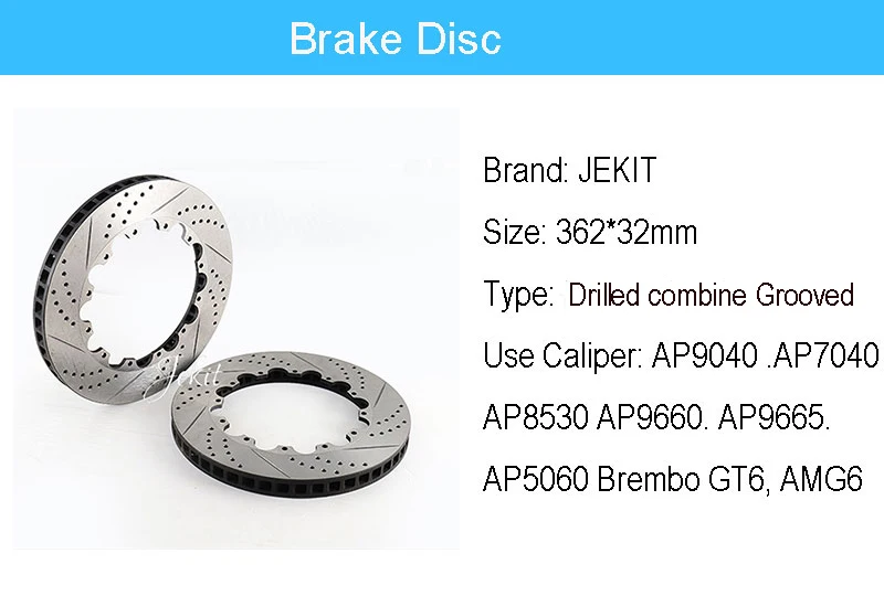 Автомобили Jekit тормозной диск 362*32 мм pcd 5*120*15 для AP7040 тормозной комплект для Lexus LS460 переднее колесо