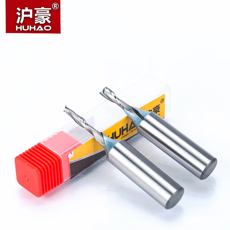 HUHAO 1 шт. 1/4 &quotХвостовик TCT прямые фрезы для дерева Деревообработка вставить