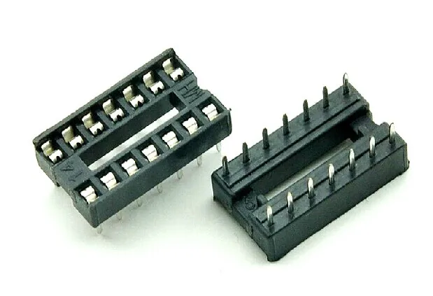 Бесплатная доставка 100 шт. 14 Pin DIP SIP IC розетки адаптер тип пайки|adaptor|adaptor socket |