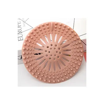 SJ SJ Silicone Sink Strainer Collect Drain Sewer Hair Filter Bath Stopper Floor Kitchen Accesories Gadgets Colanders Strainers - Цвет: 3