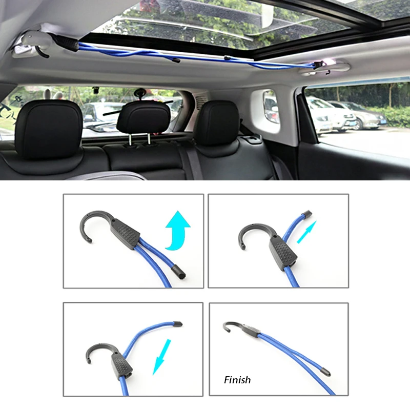 OVERE 1 шт. автомобильный Регулируемый натягивающий канат внутренняя бельевая