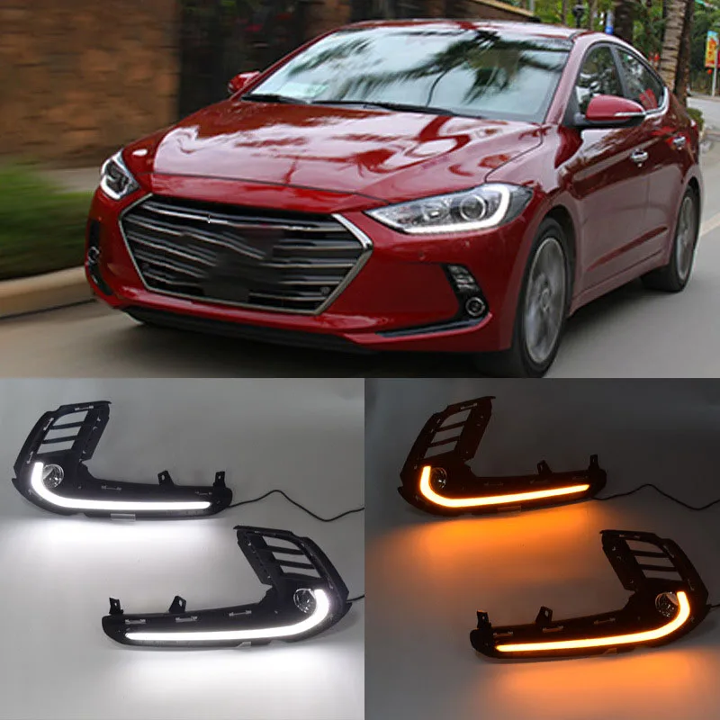 ShenLao 1 комплект светодиодный DRL дневные ходовые огни ABS противотуманная фара
