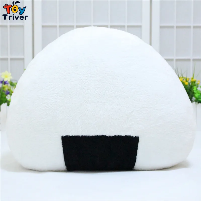 Японская анимация вокруг Onigiri Суши рис Плюшевые игрушки Kawaii мягкая подушка