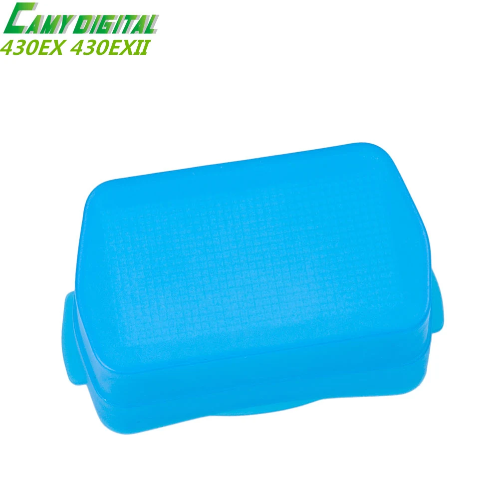 Рассеиватели для вспышки bounce купол 1 Цвет голубой Canon Speedlite 430EX/430 EXII вспышкой