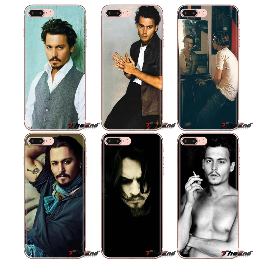 For LG G3 G4 Mini G5 G6 G7 Q6 Q7 Q8 Q9 V10 V20 V30 X Power 2 3 K10 K4 K8 2017 TPU Transparent Skin Case Johnny Depp Jack Sparrow |