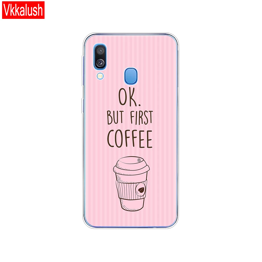 Чехол для телефона, чехол для samsung A40, мягкий силиконовый чехол на заднюю панель для samsung Galaxy A40 A405, SM-A405F, A405F, мультяшная задняя крышка - Цвет: 80110