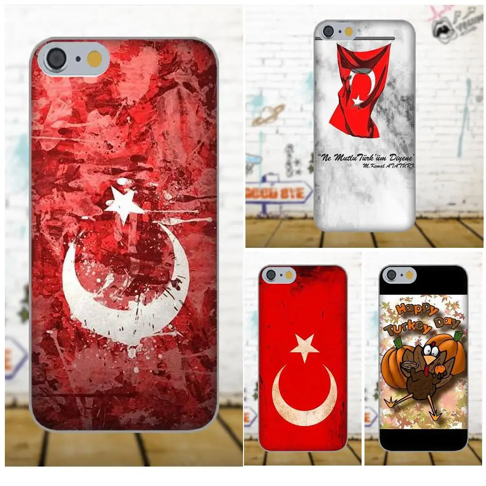 Oedmeb Турция флаг для Apple iPhone 4 4S 5 5C 5S SE 6 6S 7 8 Plus X LG G3 G4 G5 G6 K4 K7 K8 K10 V10 V20 TPU Дизайн|Бамперы|