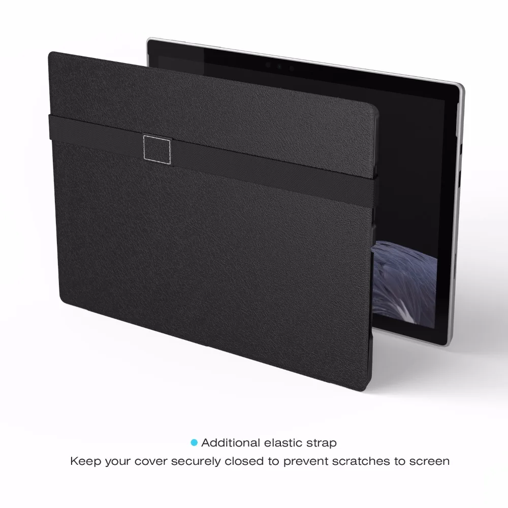 Чехол MoKo для Microsoft Surface Pro 7 Smart Slim Shell легкий подставка 6 /Pro 2017(Pro 5)/ LTE|Чехлы планшетов