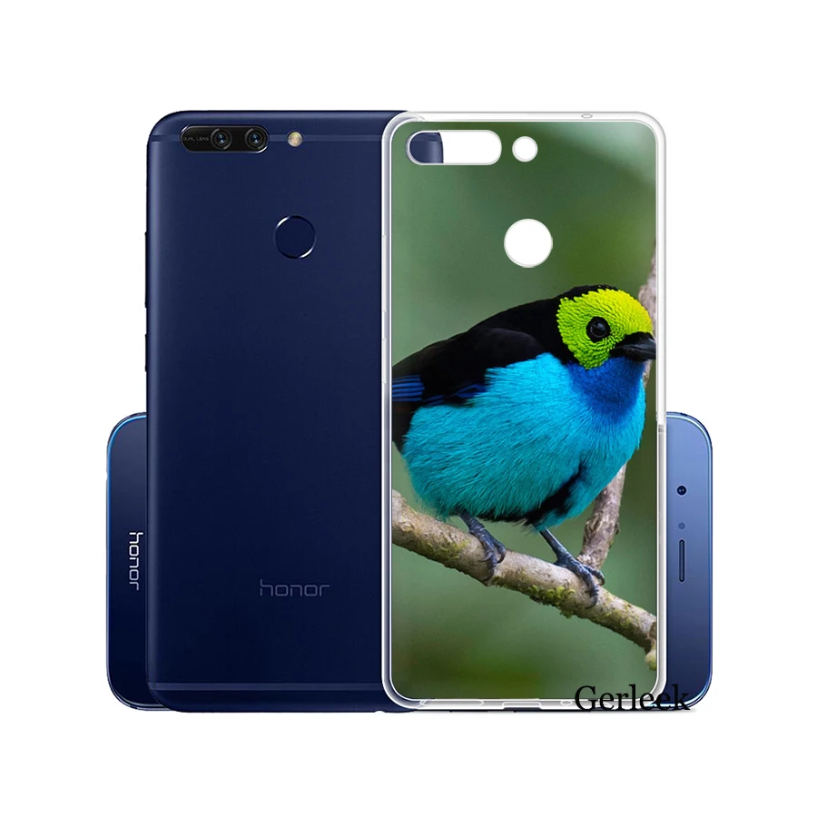 Чехол для телефона с изображением животных птиц и попугаев Huawei Honor 6A 7A 7C 7X 8X 8 9 10 Lite
