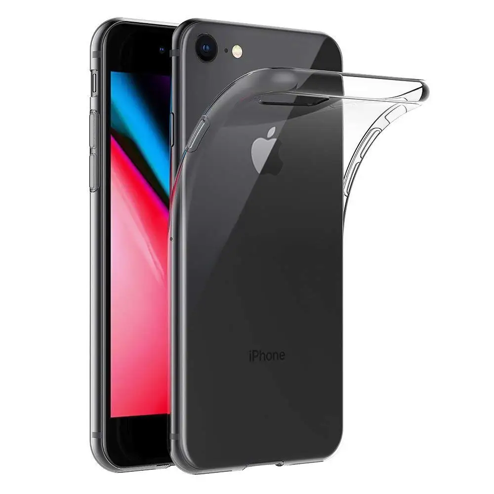 Высококачественный чехол для iPhone 7 8 4 дюймов ультра тонкий мягкий Силиконовый ТПУ