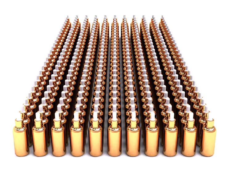 Оптовая продажа 100 шт. уникальный дизайн мл флакон-капельница для эфирное масло