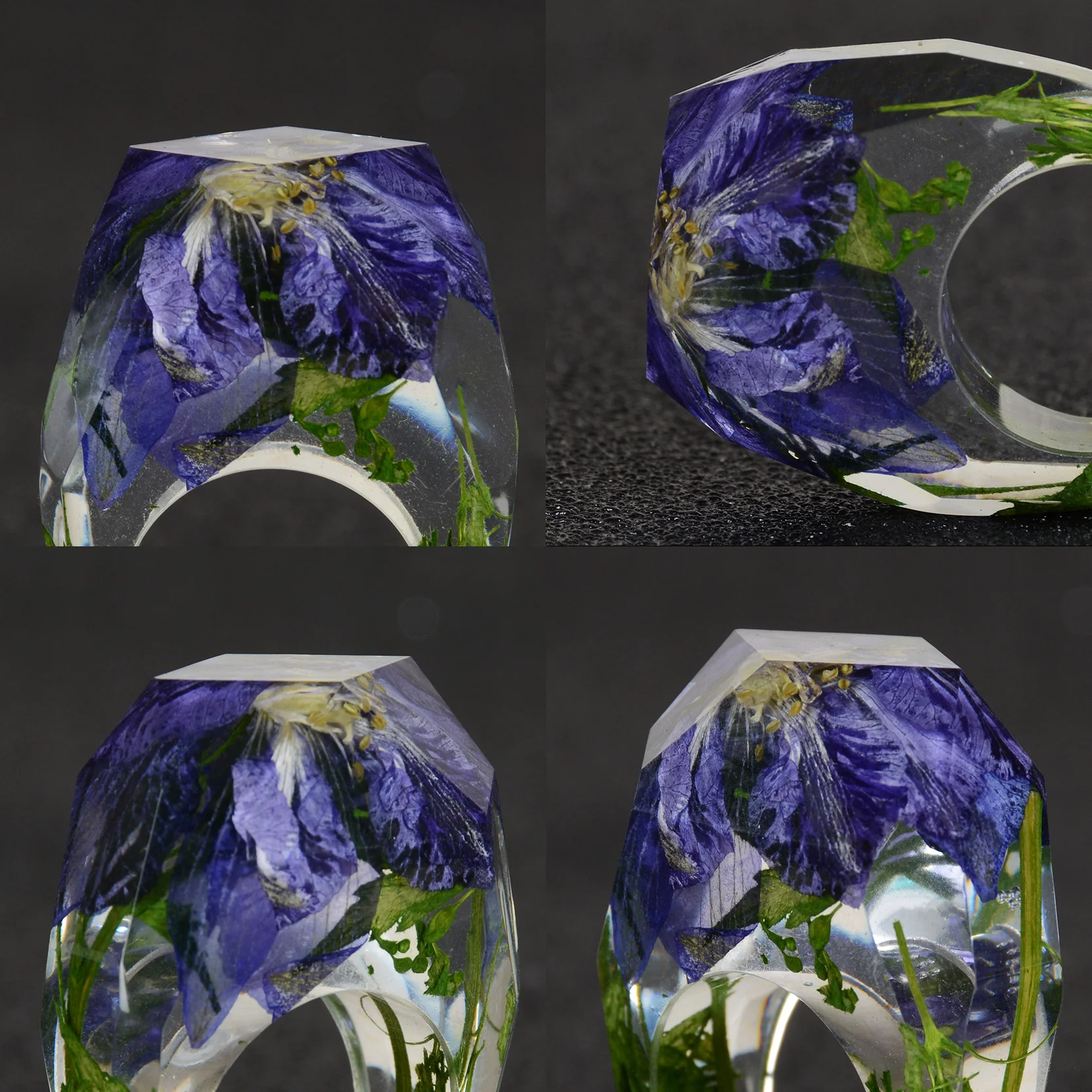 Свадебное ювелирное изделие ручной работы геометрическое кольцо с кристаллами