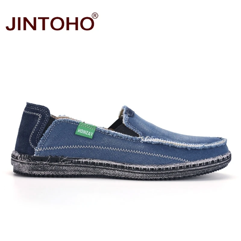 JINTOHO Big Size Shoes For Men Cheap Flats Mens Fashion Slip On Loafers Brand Male Casual Sneakers Hombre |