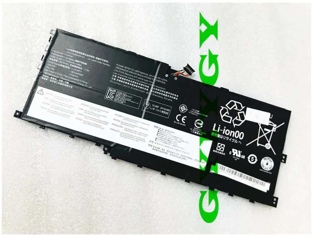 01AV474 01AV475 L17C4P71 L17M4P71 SB10K97623 SB10K97624 Аккумулятор для ноутбука Lenovo ThinkPad X1 Yoga 2018(0BCD) |