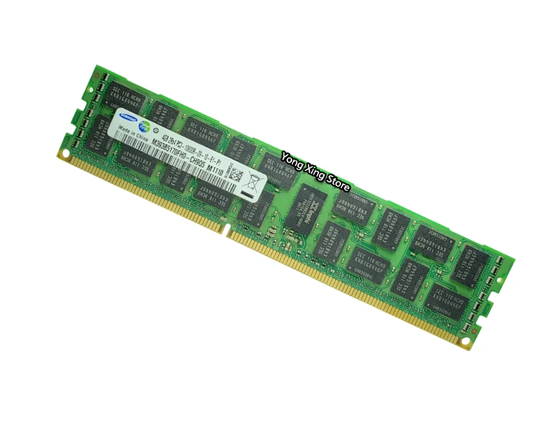 Серверная память Samsung DDR3 4 ГБ 8 1333 МГц ECC REG Стандартная оперативная 10600 4G RDIMM X58 X79 для