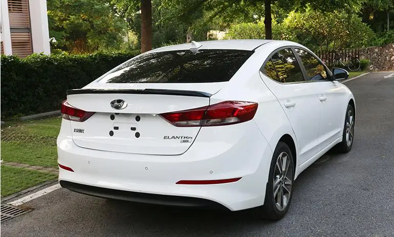 Различные цвета окрашенных ABS автомобилей задний спойлер багажника крыло для