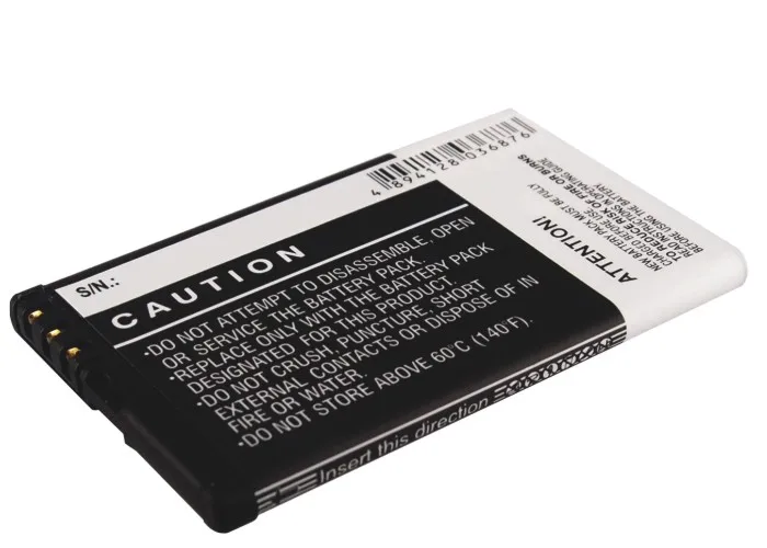 BL 4J аккумулятора Cameron Sino 1200 мАч для Nokia C6 00 Lumia 620 Touch 3G Bea fon S35i S40 SL200 L205 SL215 EU100B|cameron