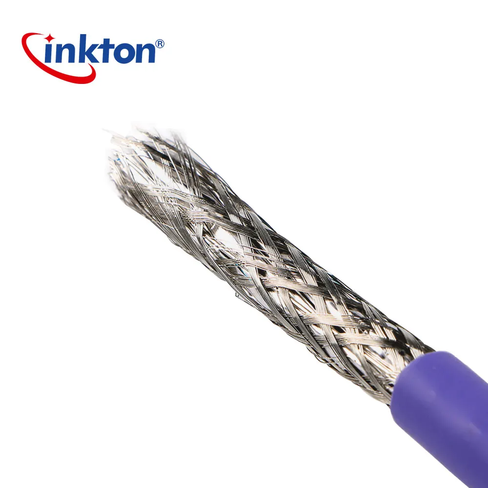 Inkton 1 м высококачественный Ethernet кабель Cat7 двойное экранирование 10 гигабитный