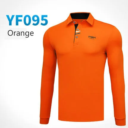 

2018 PGM Golf apparel men's Long Sleeved T-shirt Autumn Winter keep Warm clothing Match the Same Paragraph for men size M-XXL