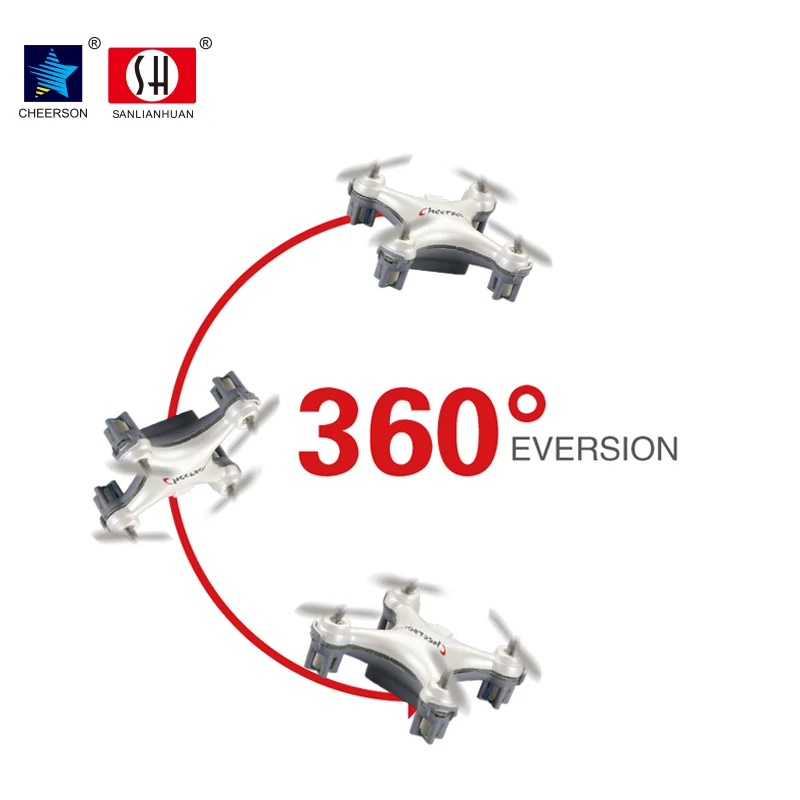 CHEERSON RC Мини Drone игрушки классические Pinkycolor CX-10SE CX10SE 2 4 г 4CH 6 оси Quadcopter со