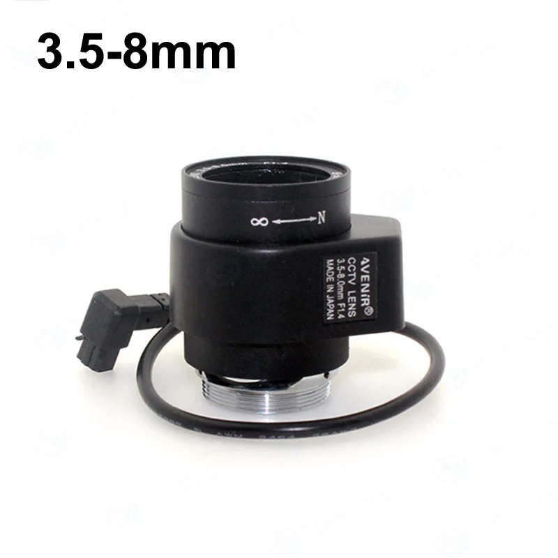 Бесплатная доставка варифокальный ручной Объектив 3 5-8 мм F1.4 CS для камер