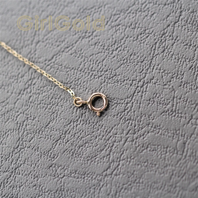 14k solid gold Heart charm bracelet Dainty minimalist jewelry