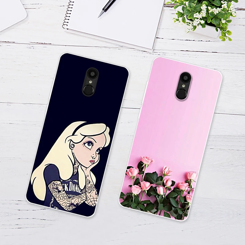 Чехол для Prestigio Muze E7 Lte 5 прозрачный силиконовый чехол телефона с принтом PSP7512DUO |