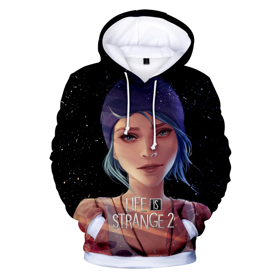 

3D Life is Strange 2 Hoodies Sweatshirt Soft Hot Game Casual Keep Warm Unisex Winter Sweatshirt 2018 New Style