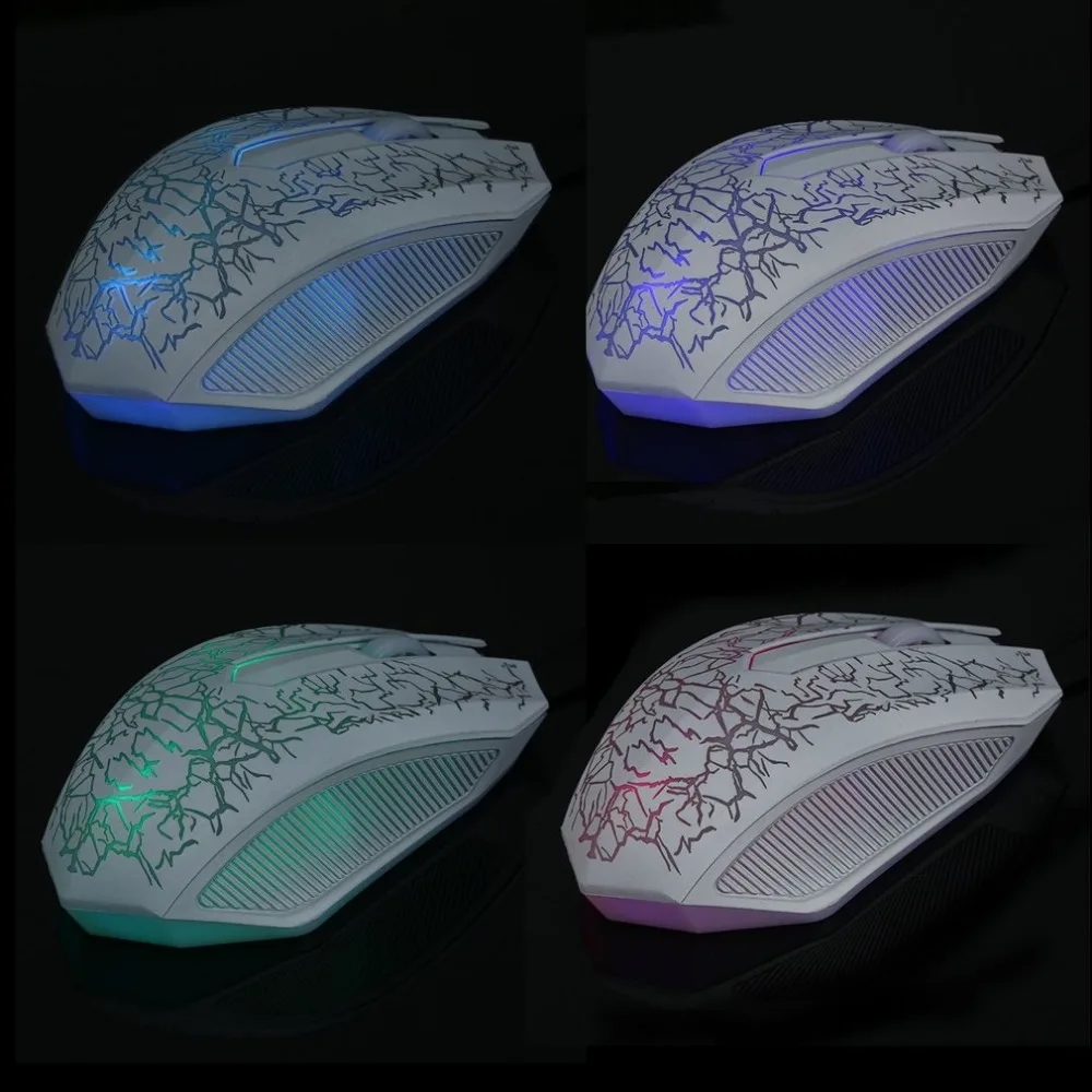 3200 dpi светодиодный оптический 3 кнопки 3D USB Проводная игровая мышь Pro Gamer