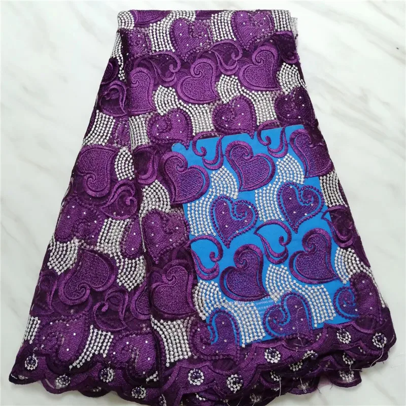2019 Последняя французская кружевная ткань в нигерийском стиле