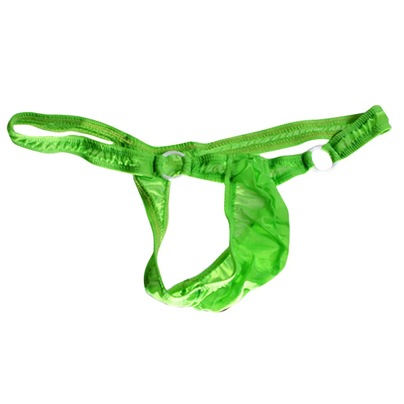 U выпуклая сумка Пряжка для бикини Cueca Гей стринги Сексуальная с низкой посадкой