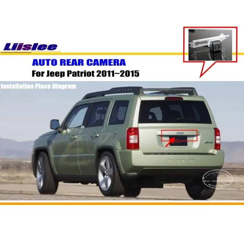 

Car Rear View Camera For Jeep Patriot 2011 2012 2013 2014 2015 Reverse Backup Camera Vehicle HD CAM License Plate Light Camera