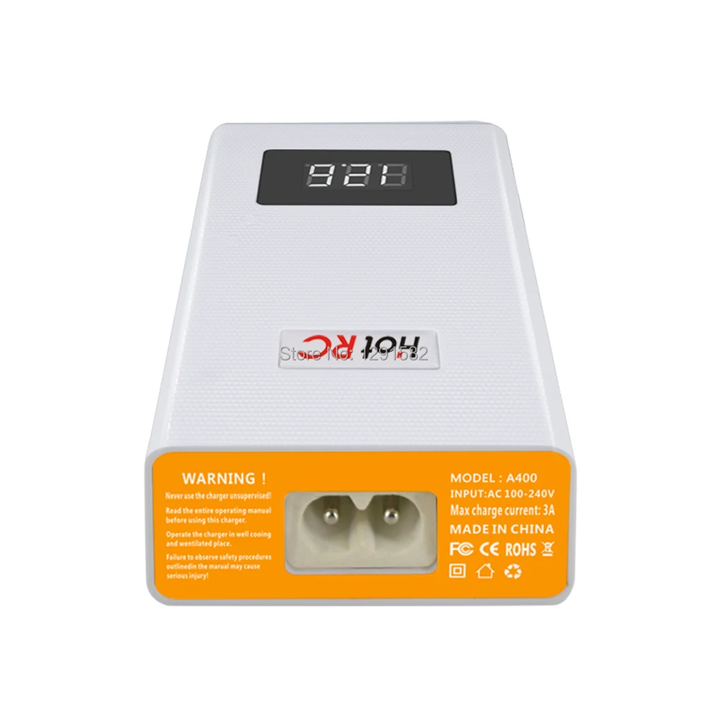 Hotrc Hot RC 3 4S Lipo Battery Balance Charger 11 1 V 14 8 3S с ABS + огнестойкий материал shell для FPV Quadcopter|lipo