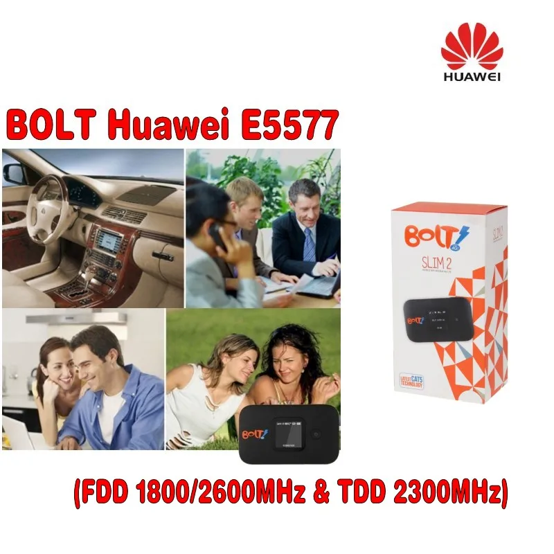 Huawei E5577 беспроводной мобильный Hotspot 4G WiFi роутер со скоростью 150 Мбит/с + 35dbi TS9