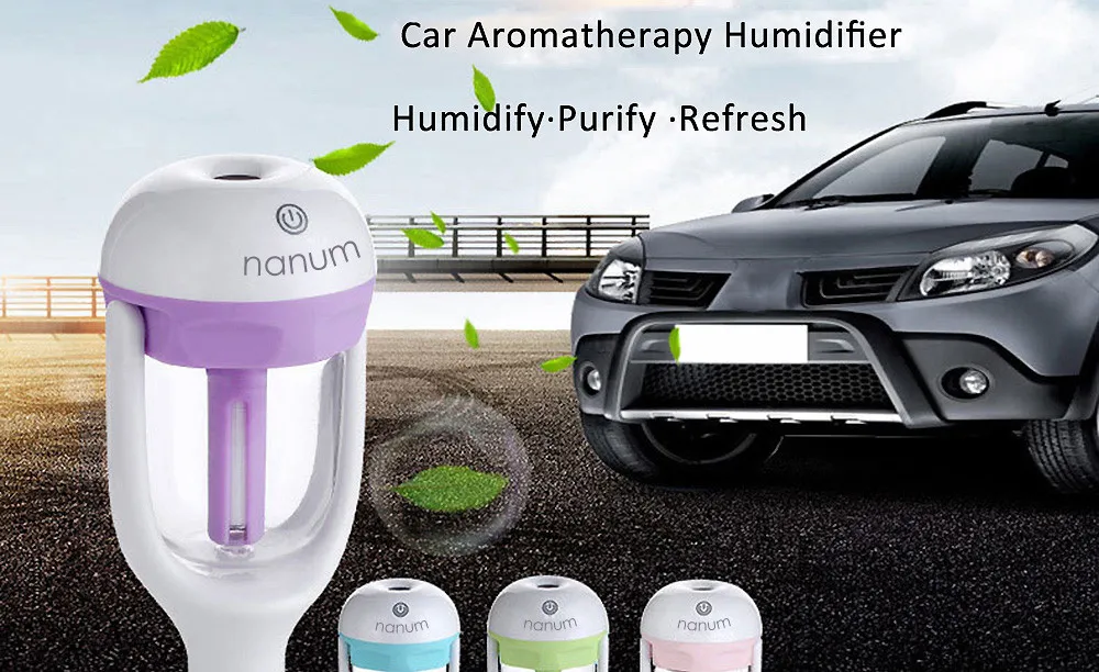 KA.Diffusor 12V Car Aromatherapy diffuser humidifier Portable air Aroma Diffuser mist maker ultrasonic aroma | Бытовая техника