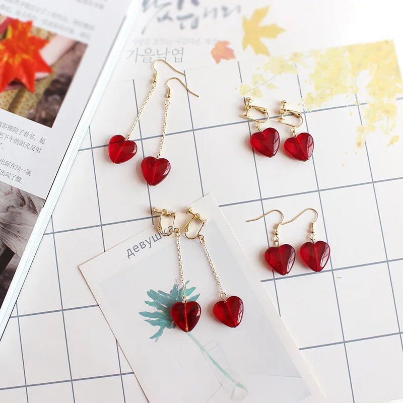 Бесплатная доставка модные женские ювелирные изделия серьги с кулоном в форме