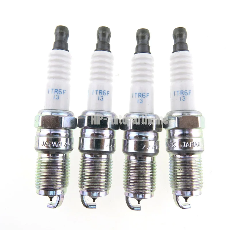Горячая 4 шт./лот L3Y4 18 110 ITR6F 13 иридиевая Свеча зажигания для Mazda 3 Ford Escape Jaguar X type ITR6F13