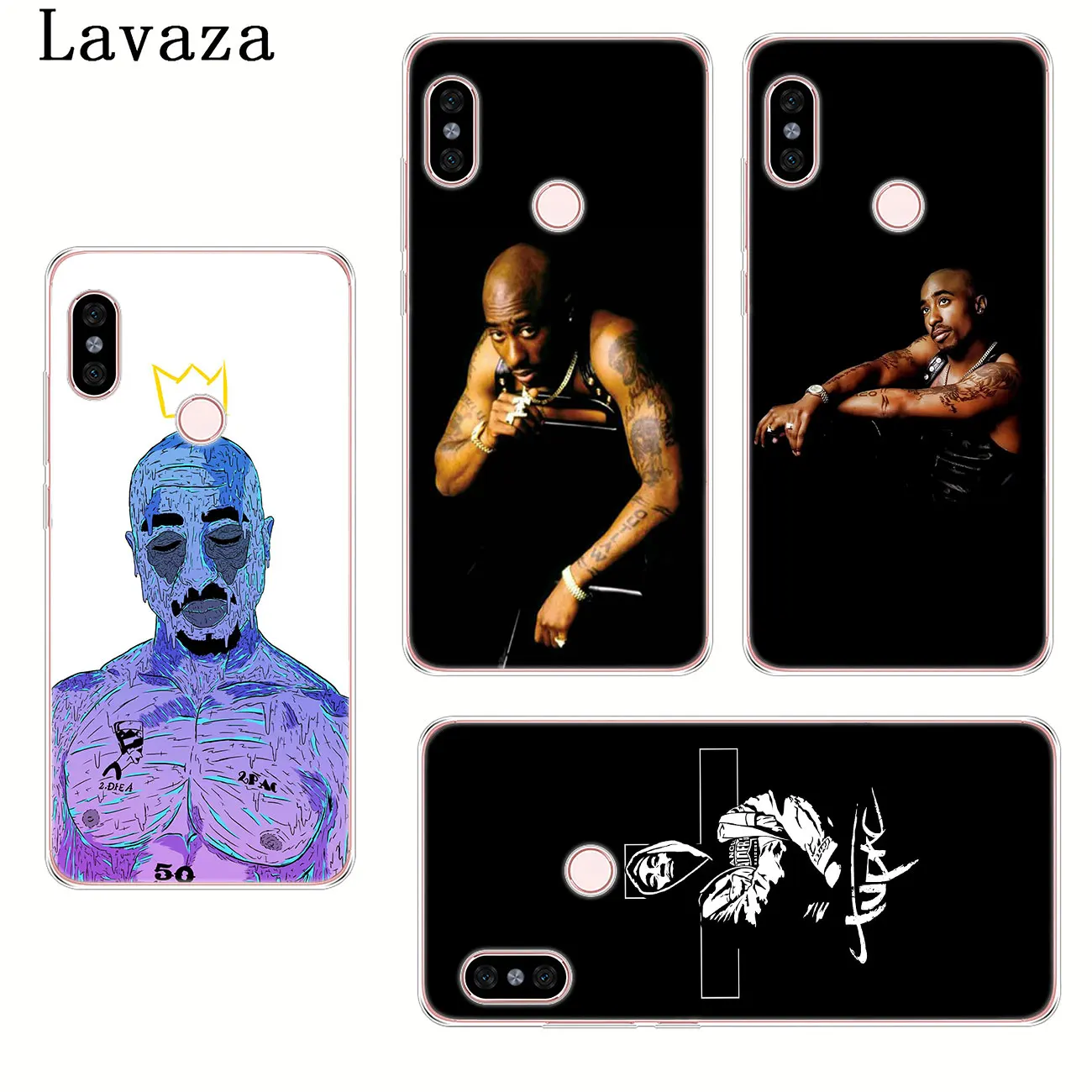 Твердый чехол для телефона Lavaza singer 2pac tupac Crown 2 pac Rap Xiaomi Redmi K20 8A 7A 6A Note 8 8T 7 5 6 Pro 4 4X |