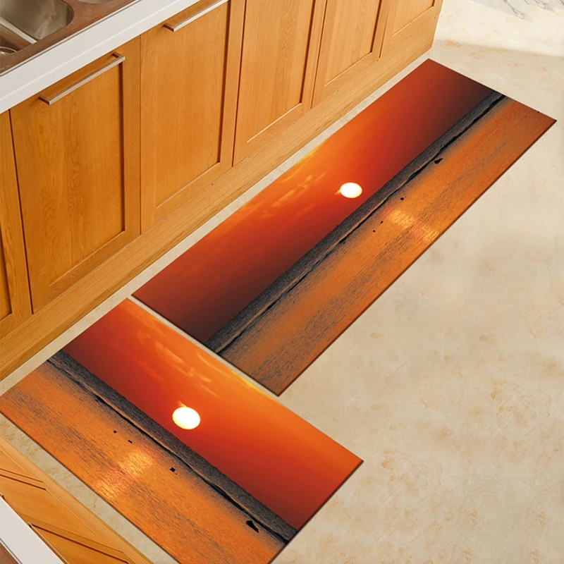 Креативный геометрический кухонный ковер прямоугольные коврики для