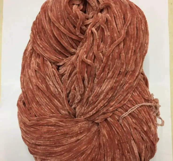 TPRPYN 1 шт. = 250 г бархатная пряжа, мягкая синельная пряжа, блестящая пряжа для вязания крючком, ручная вязка, свитер, длина 700 м, NL858
