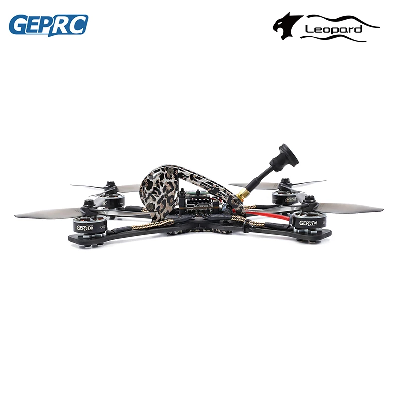 GEPRC GEP LSX5 Leopard 2306 2450kv бесщеточный мотор SPAN F4 Tower AIO FC Caddx Ratel 1 8 мм камера 5040 пропеллер